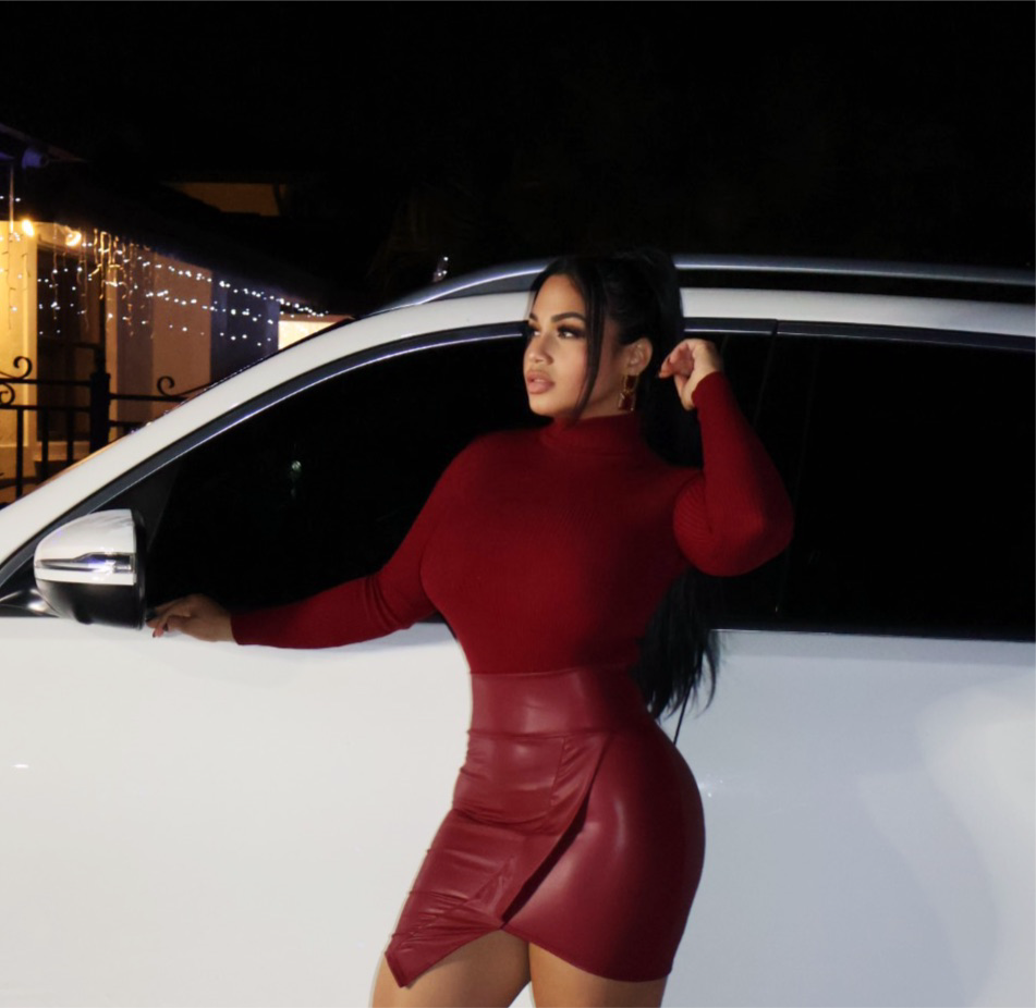 Burgundy Sweater