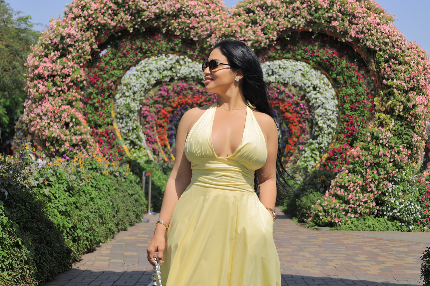 Dubai garden dress