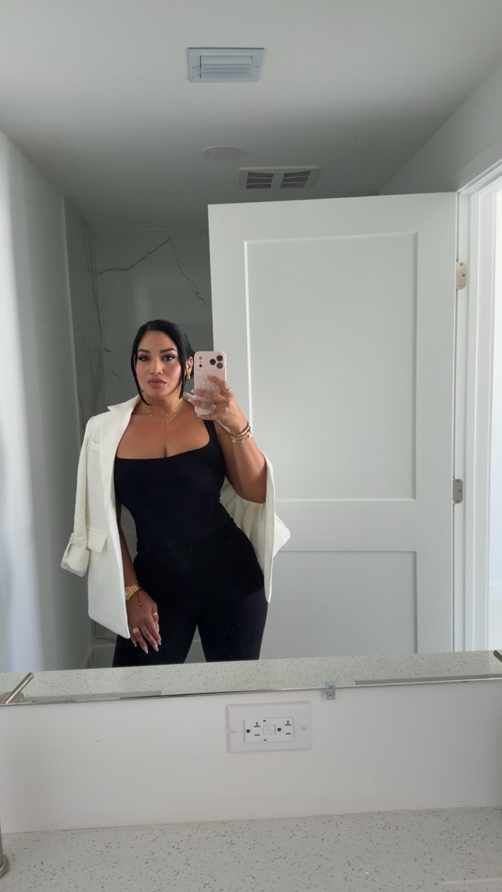White blazer