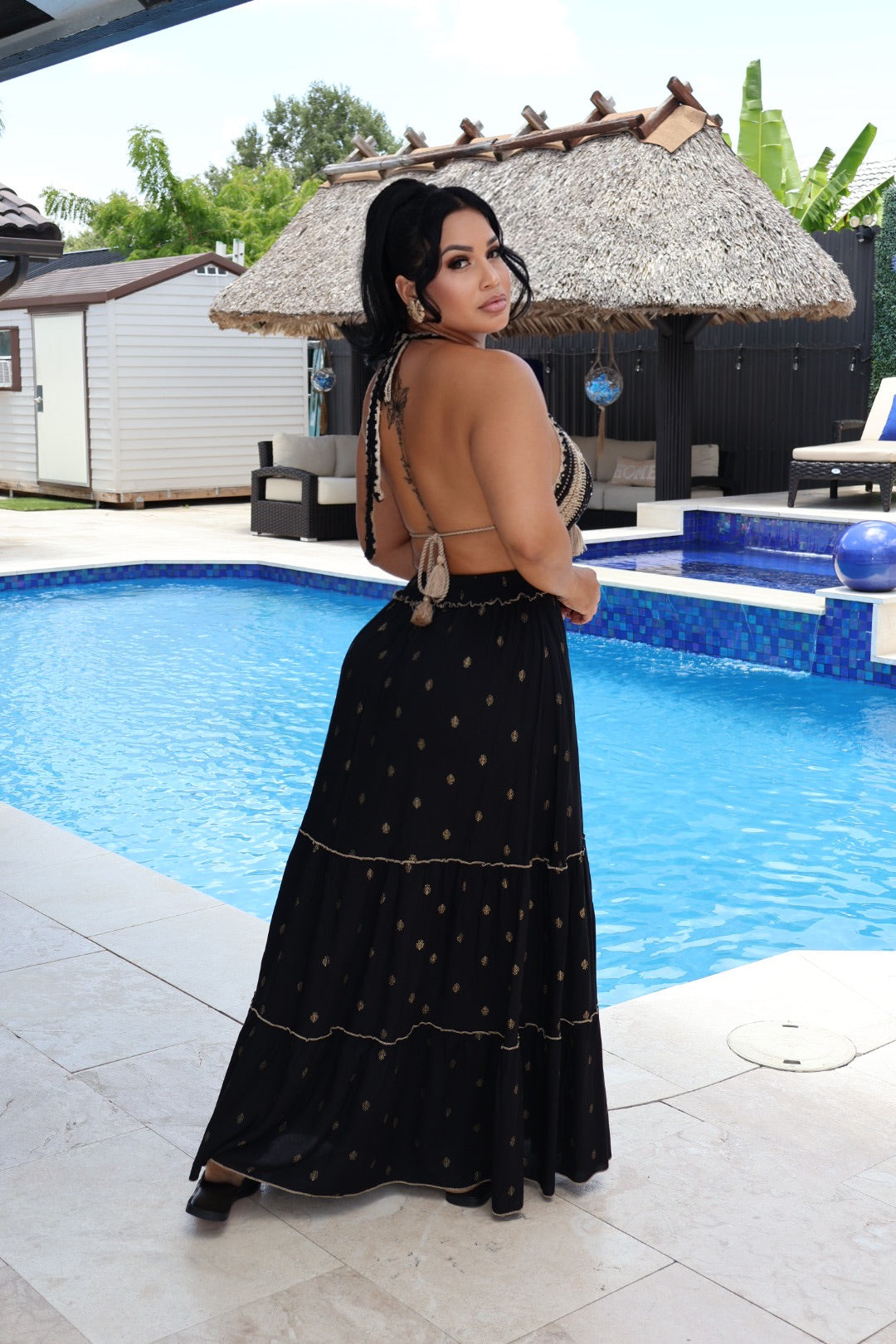 Glow one size dress
