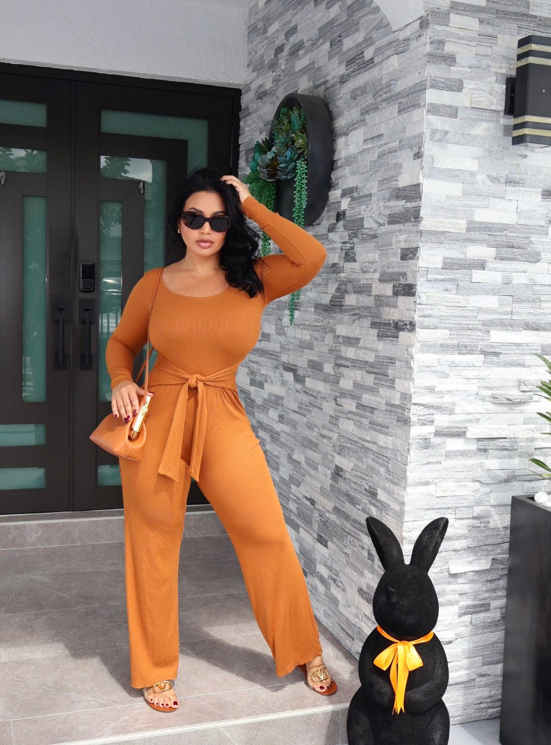 Autumn Chic Jumpsuit