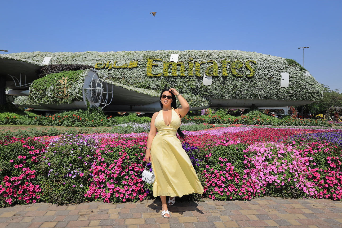 Dubai garden dress