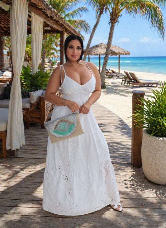 Vacay white dress