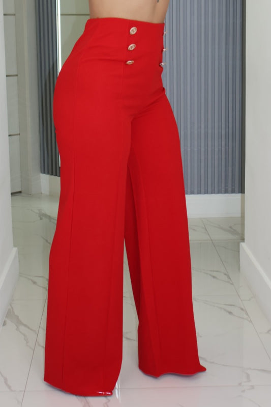Red beautiful pants
