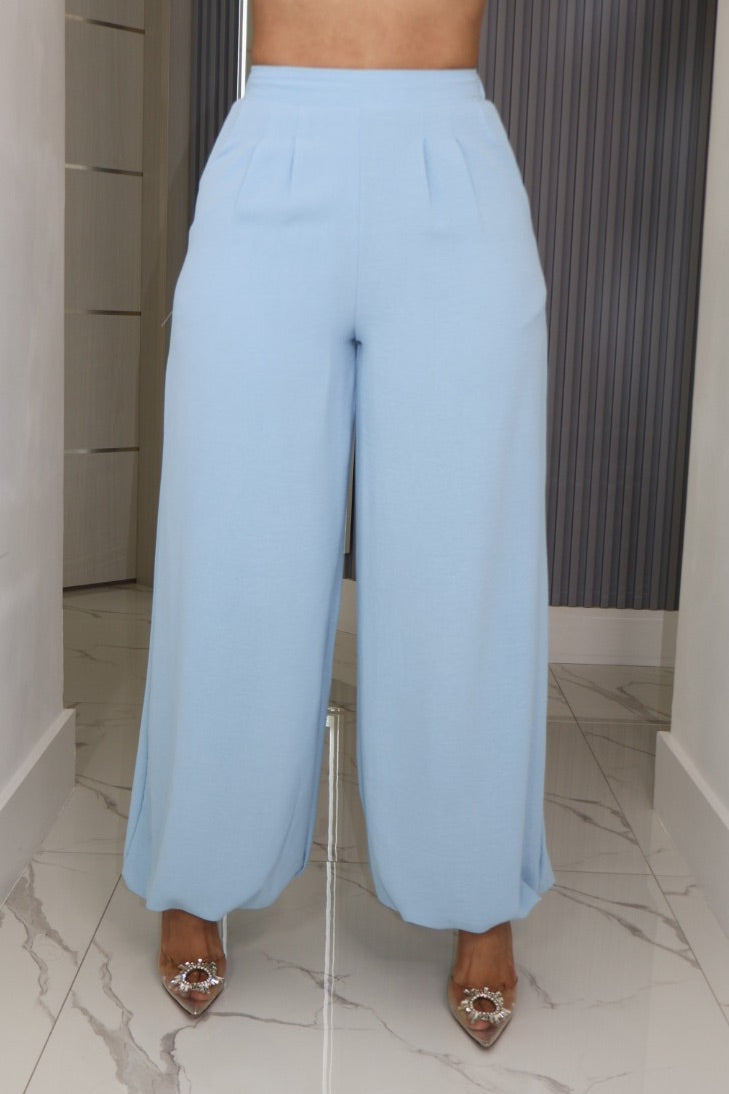 Baby blue pants