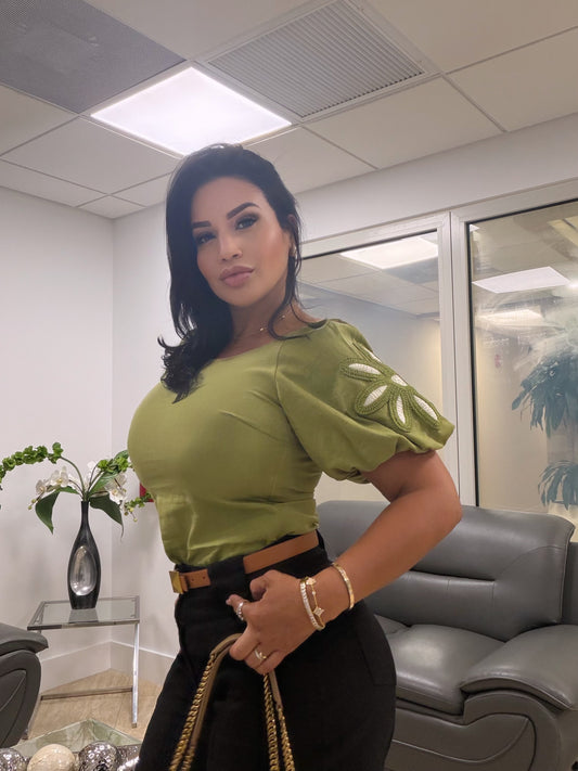 Flower blouse