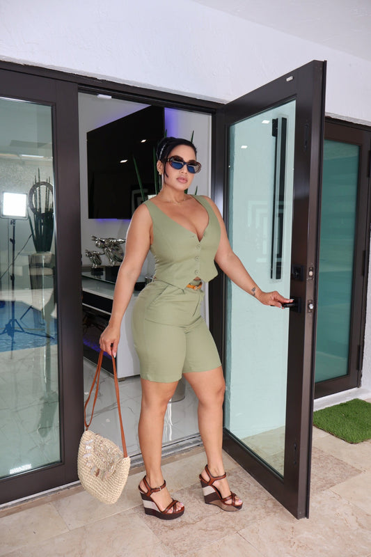 Picnic in the sun set