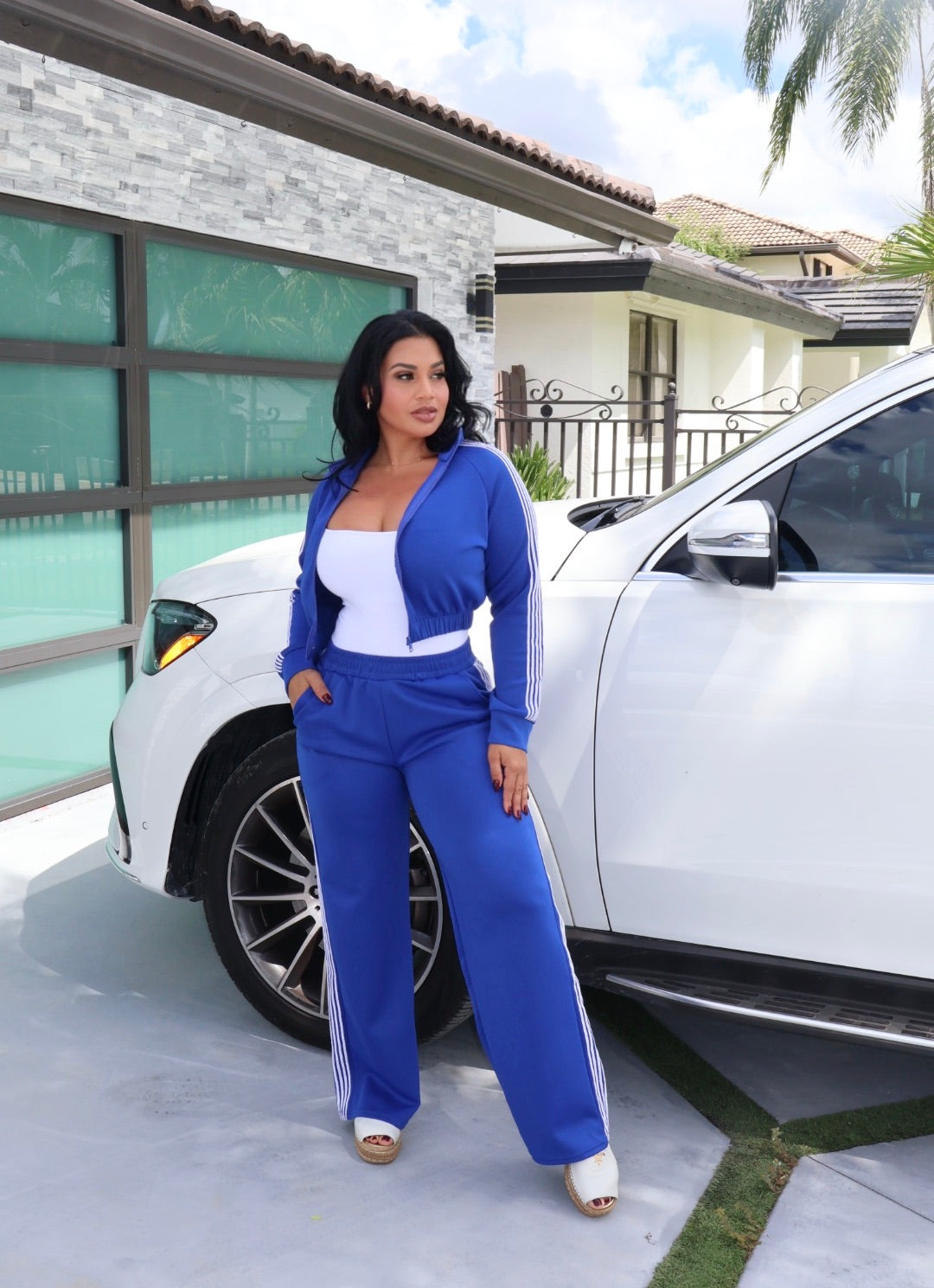 Sporty Chic Set – Royal Blue