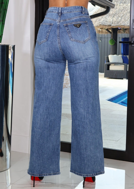 Prada style jeans