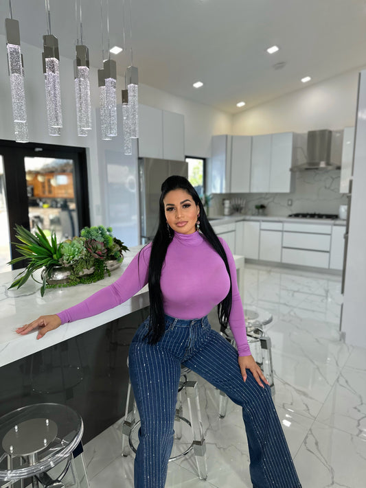 Purple blouse