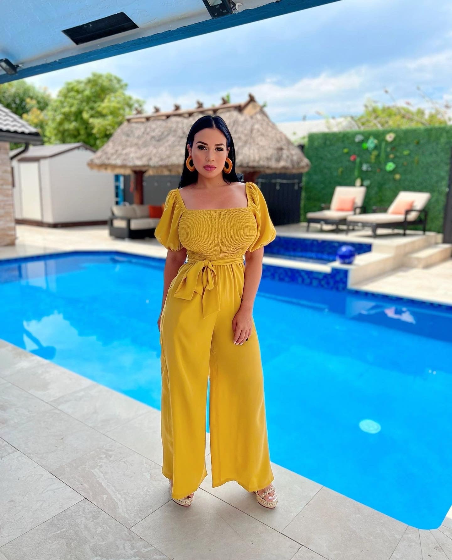 Yellow vibes jumpsuit