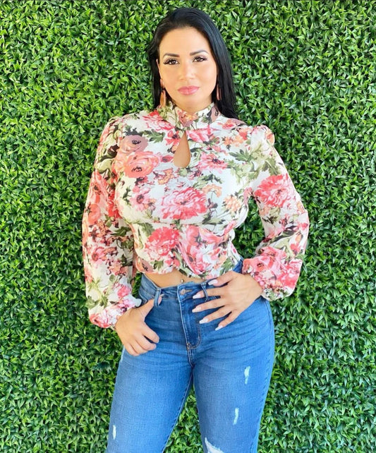 Flower blouse